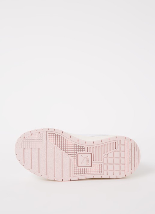 Puma Cali Dream sneaker met leren details - detail 2 wit