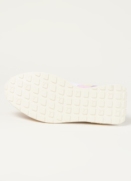 Puma Cruise Rider Silk Road sneaker met suède details - detail 4 roze