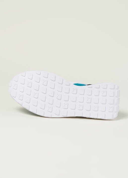 Puma Cruise Rider Silk Road sneaker met suède details - detail 3 blauw