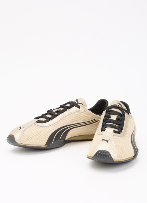 Puma H-Street sneaker van mesh met details van leer - detail 3 goud