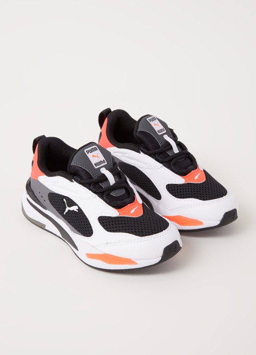 Puma RS-Fast sneaker met mesh details - voorkant 4 wit