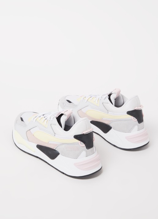 Puma Rs-Z sneaker met suède details - detail 3 lichtblauw