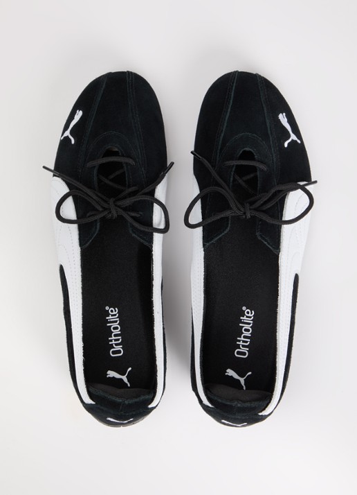 Puma Speedcat Ballet Nova ballerina van suède - detail 4 zwart
