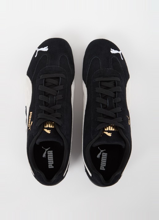 Puma Speedcat OG sneaker van suède - detail 4 zwart