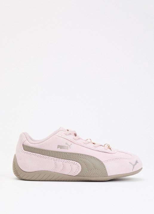 Puma Speedcat sneaker van suède - voorkant 2 oudroze