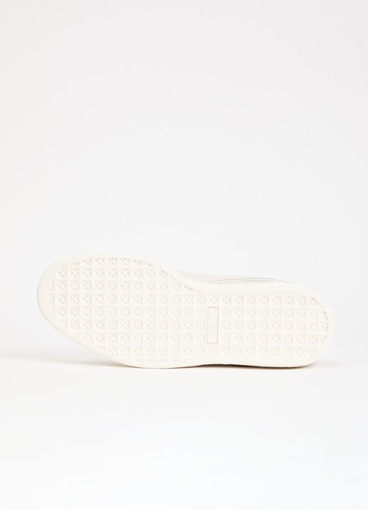 Puma Suede Bloom Dress-Up sneaker van leer - detail 3 lichtgrijs