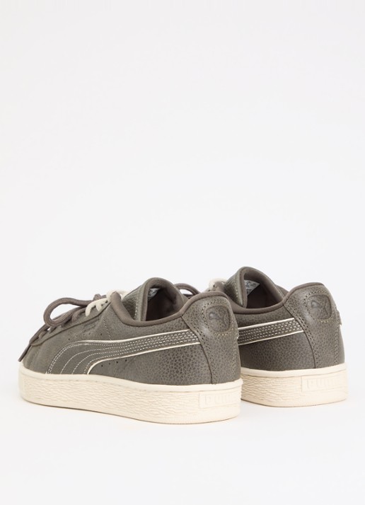 Puma Suede Bloom Dress-Up sneaker van leer - achterkant 2 grijs