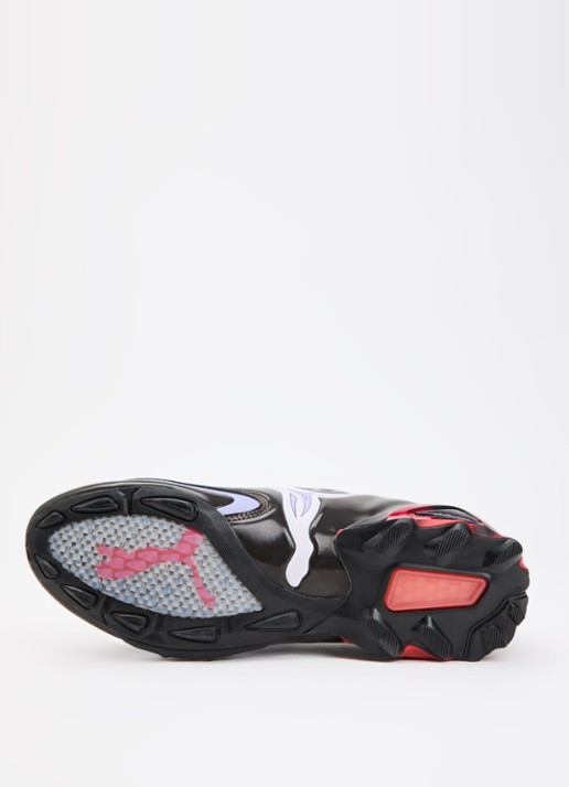 Puma V-S1 sneaker met mesh details - detail 4 donkerbruin