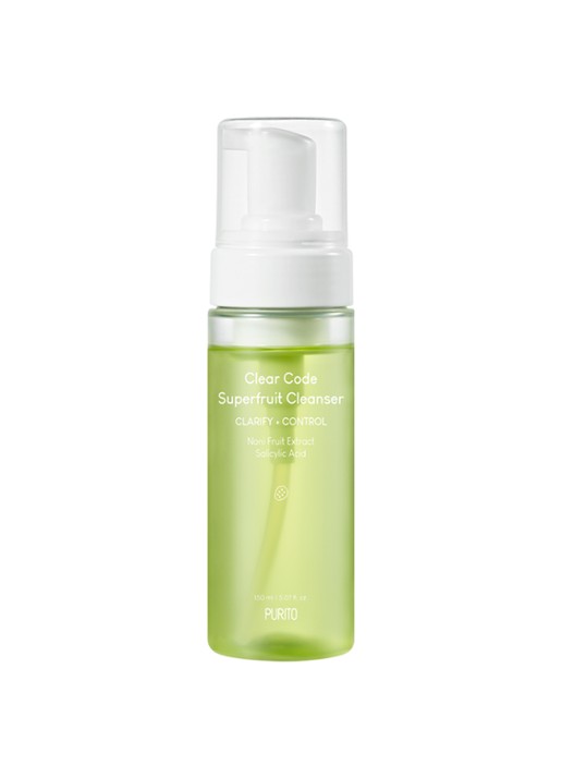 Purito Clear Code Superfruit Cleanser - reinigingsschuim
