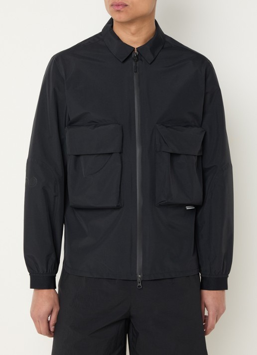 Purple Mountain Observatory Climate regular fit overshirt met klepzakken