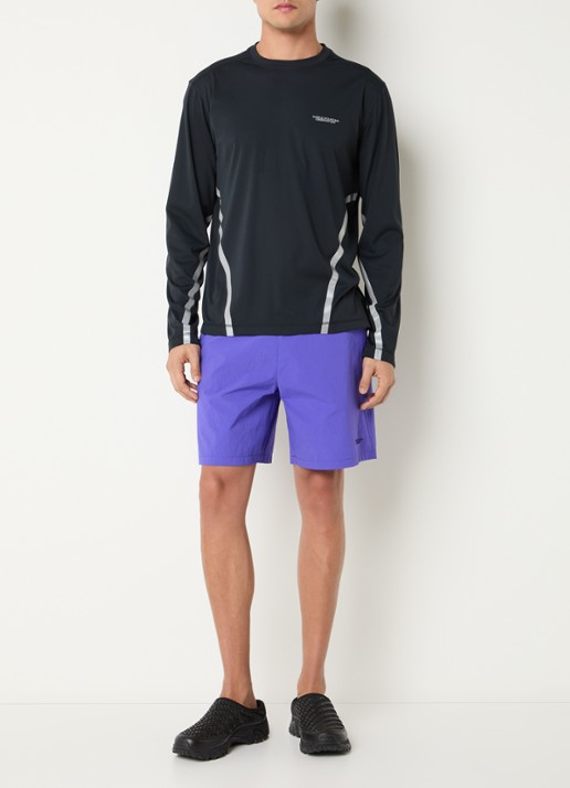 Purple Mountain Observatory Longsleeve met logo - voorkant 2 zwart