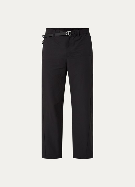 Purple Mountain Observatory Mogul tapered fit broek met ritszakken - voorkant zwart