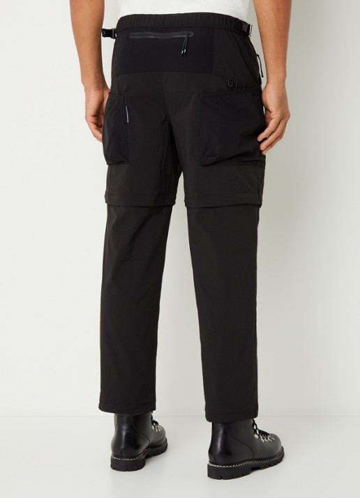Purple Mountain Observatory Procyon tapered fit cargobroek met ritszakken - achterkant 3 zwart