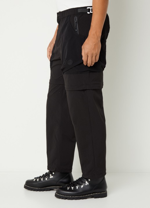 Purple Mountain Observatory Procyon tapered fit cargobroek met ritszakken - detail 2 zwart