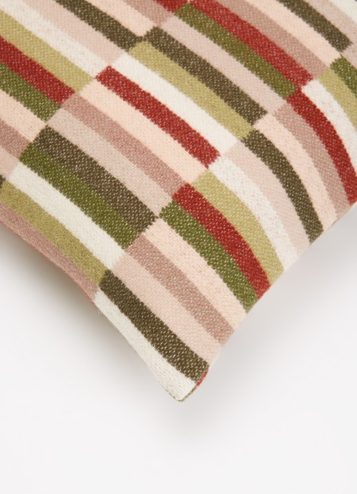 Røros Tweed Ida sierkussen 50 x 50 cm - detail 2 multicolor