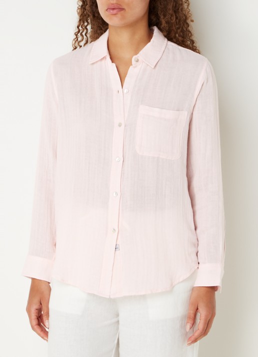 Rails Ellis blouse van  katoen met borstzak
