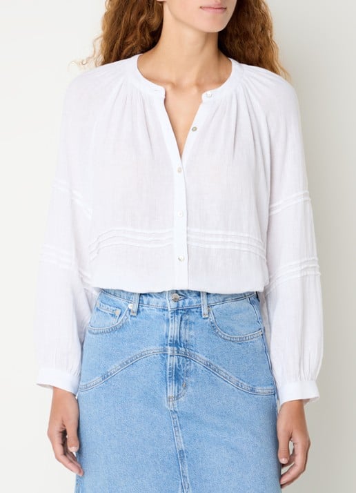 Rails Frances blouse in linnenblend