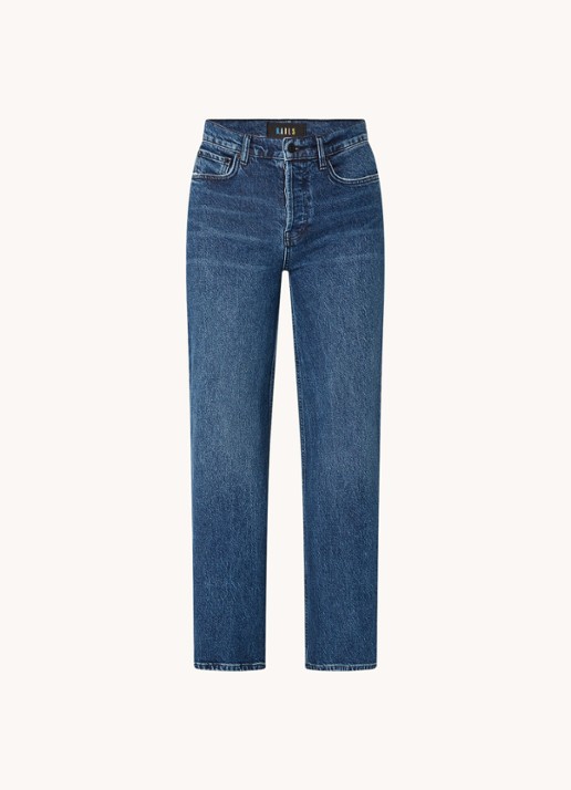 Rails Getty high waist wide leg jeans  - voorkant indigo