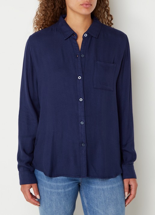 Rails Hunter blouse met borstzak