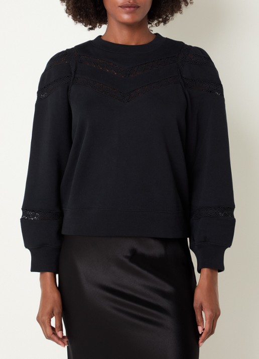 Rails Isles sweater met broderie