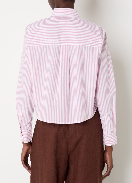 Rails Ramy blouse met streepprint - achterkant 3 oudroze