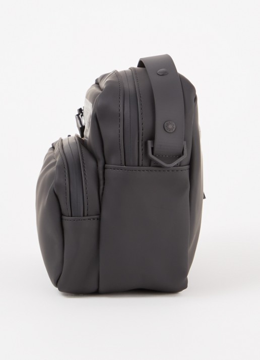 Rains Cargo Box schoudertas met afneembare schouderriem - detail 3 zwart