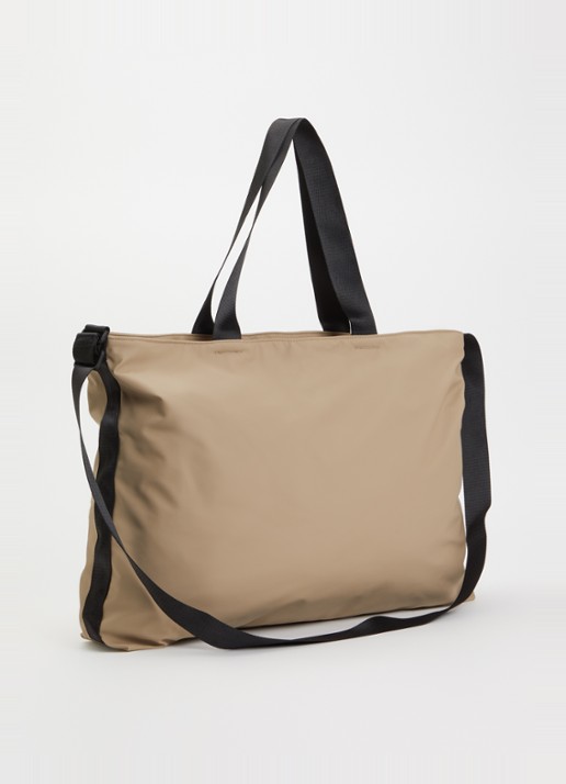 Rains Dash Messenger schoudertas  - achterkant 2 beige