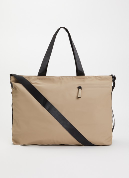 Rains Dash Messenger schoudertas  - voorkant beige