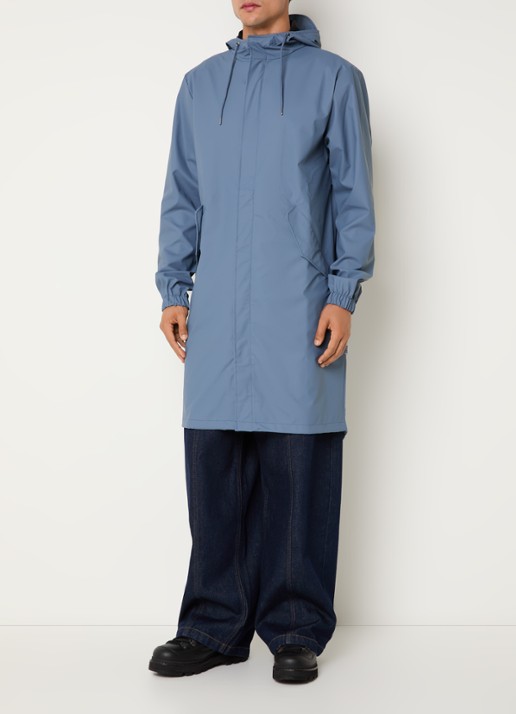 Rains Fishtail parka met steekzakken