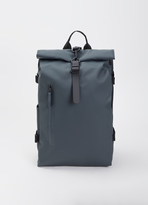 Rains Rolltop Large rugzak met 16 inch laptop vak en waterafstotende coating