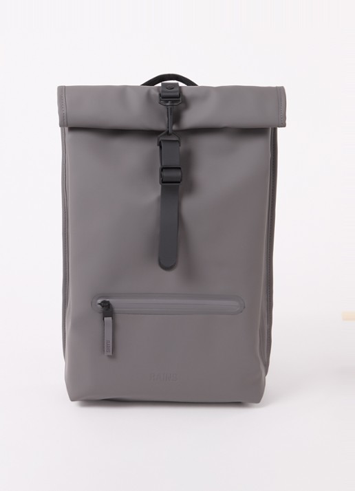 Rains Rolltop rugzak met waterafstotende coating en 15 inch laptopvak
