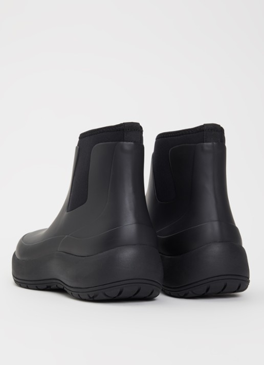 Rains The dry boot W3 enkellaars  - achterkant 3 zwart