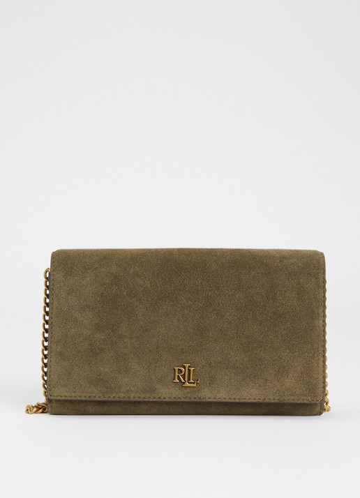 Ralph Lauren Adair II clutch van suède