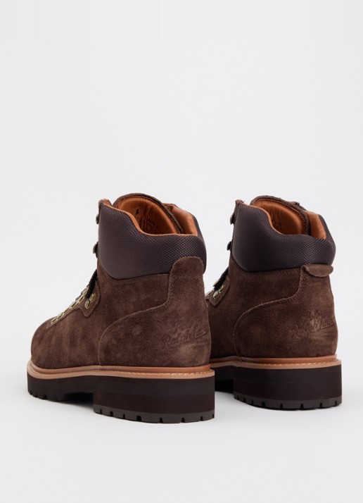 Ralph Lauren Alpine veterboot van suède - achterkant 2 bruin