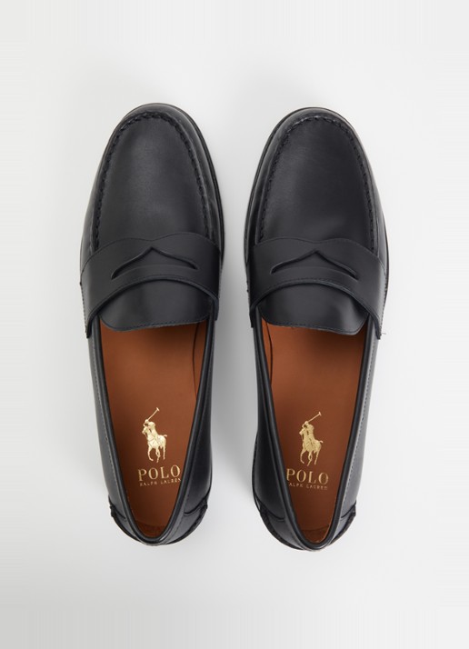 Ralph Lauren Alston loafer - detail 2 zwart