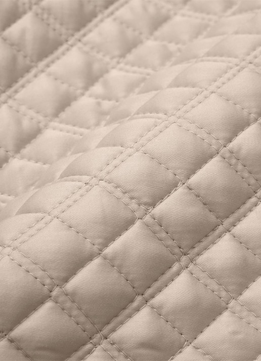 Ralph Lauren Argyle bedsprei 275 x 235 cm - detail ivoor