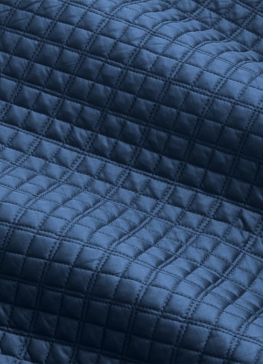 Ralph Lauren Argyle kussensloop van  katoen - voorkant 2 donkerblauw