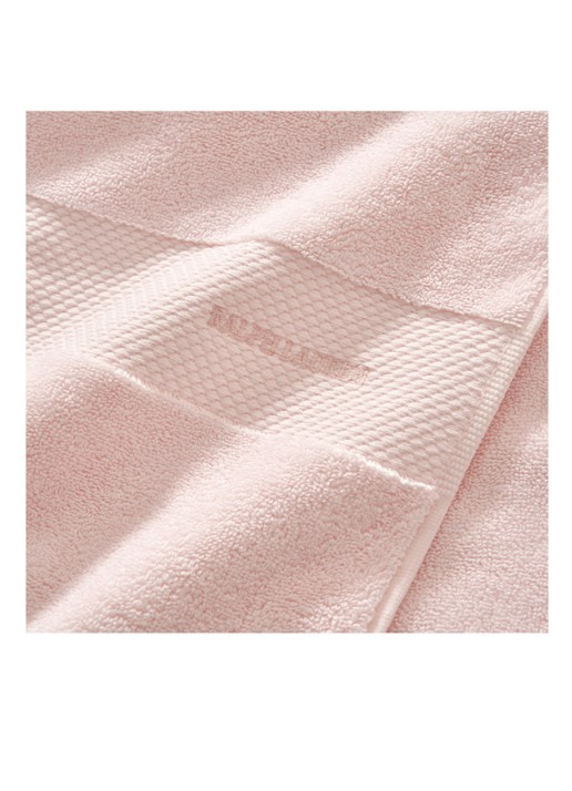 Ralph Lauren Avenue badlaken - 670 gr/m2 - 100 x 183 cm  - detail lichtroze