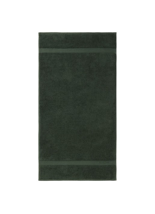 Ralph Lauren Avenue badlaken - 750 gr/m2 - 75 x 137 cm  - voorkant 4 groen