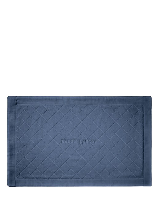 Ralph Lauren Avenue badmat - 50 x 80 cm - voorkant donkerblauw