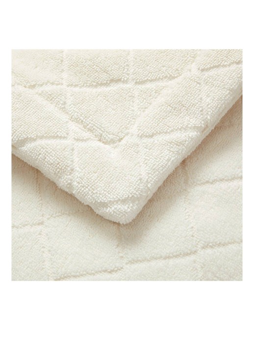 Ralph Lauren Avenue badmat - 50 x 80 cm - detail 3 ivoor