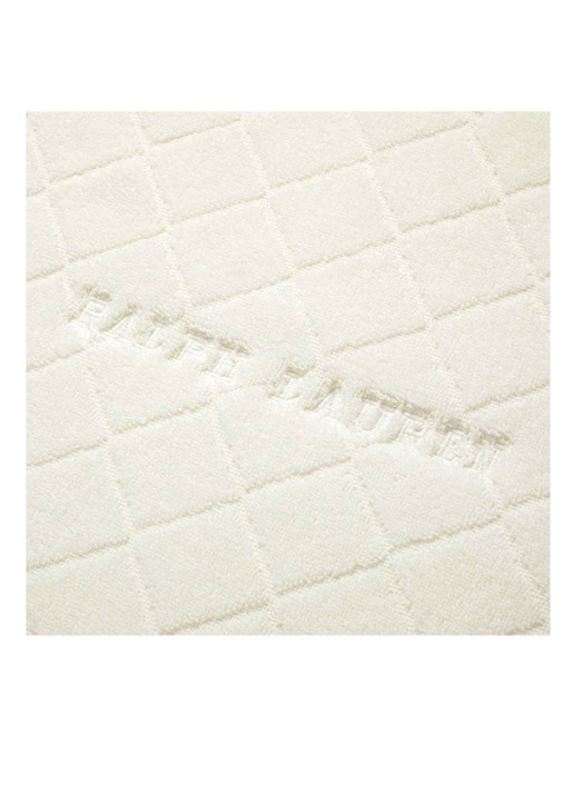 Ralph Lauren Avenue badmat - 50 x 80 cm - voorkant 2 ivoor