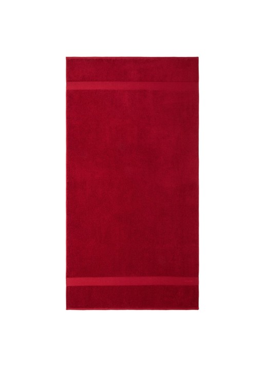 Ralph Lauren Avenue handdoek - 750 gr/m2 - 50 x 100 cm - voorkant 4 rood