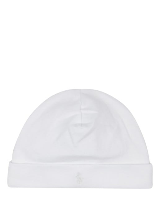 Ralph Lauren Babymuts met logo