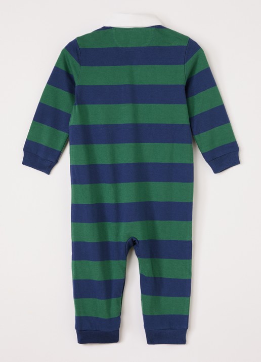 Ralph Lauren Babypak met streepprint - voorkant 2 groen