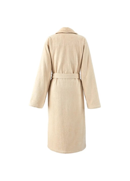 Ralph Lauren Badjas met borduring - achterkant beige