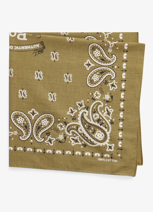 Ralph Lauren Bandana met logoprint - detail new tan / beige