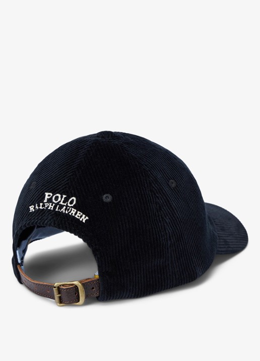 Ralph Lauren Baseball pet met logo - achterkant 4 polo black / zwart