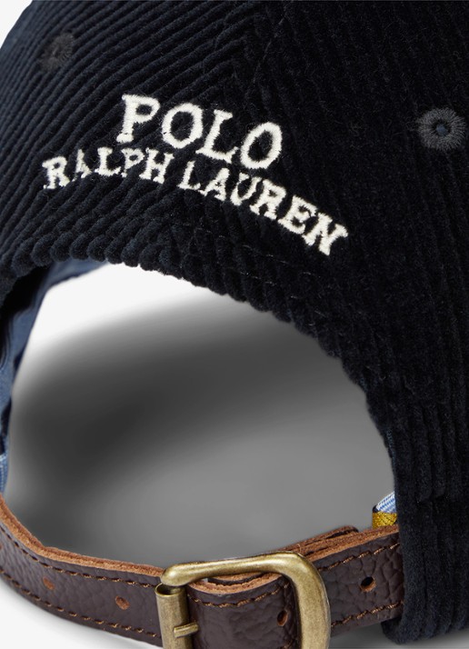 Ralph Lauren Baseball pet met logo - detail 2 polo black / zwart