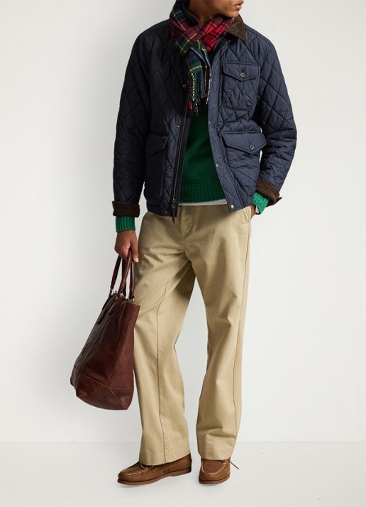 Ralph Lauren Beaton gewatteerd jack met klepzakken